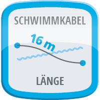 Icon Schwimmkabel 16 m