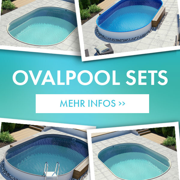 Ovalpool-Sets von POOL Total