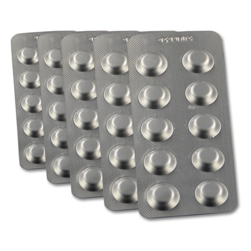 200 Tabletten Vorratspack für Pooltester Chlor/pH (20 Streifen)