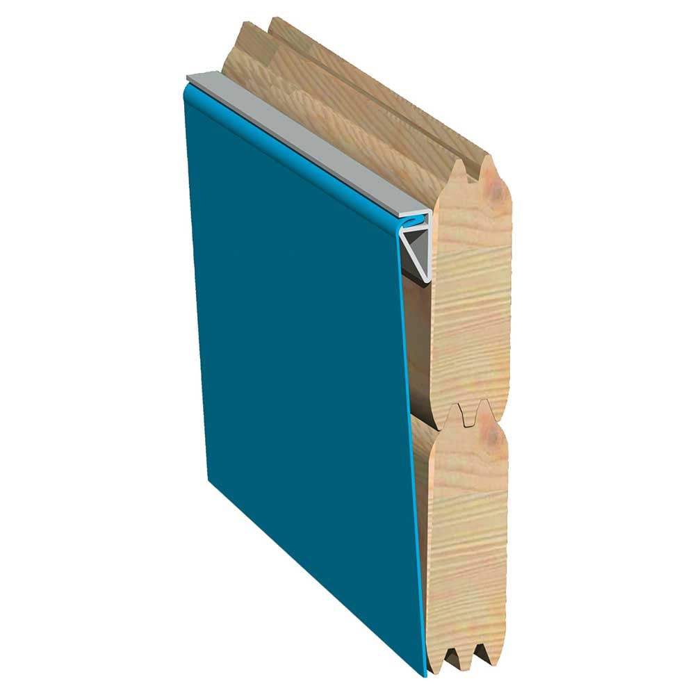 Holzpool SET Rechteck Folie blau 2,20 x 2,20 x 0,78 m + Wärmepumpe