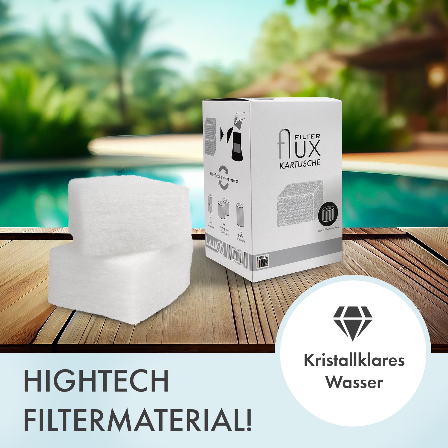 Filter flux UNIVERSAL Kartusche (Doppelpack)