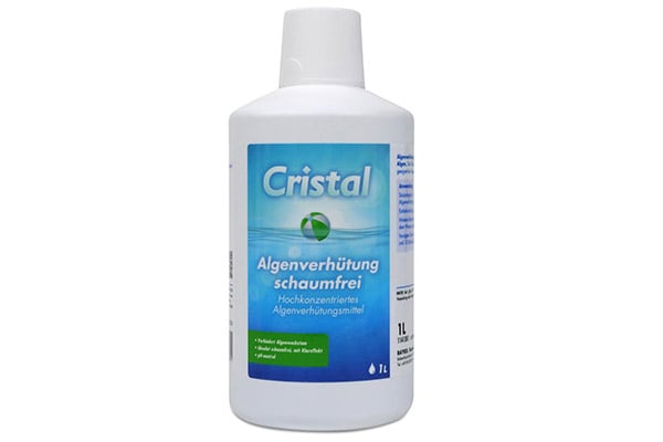 Algenwachstum verhindern mit der schaumfreien Algenverhütung von Cristal