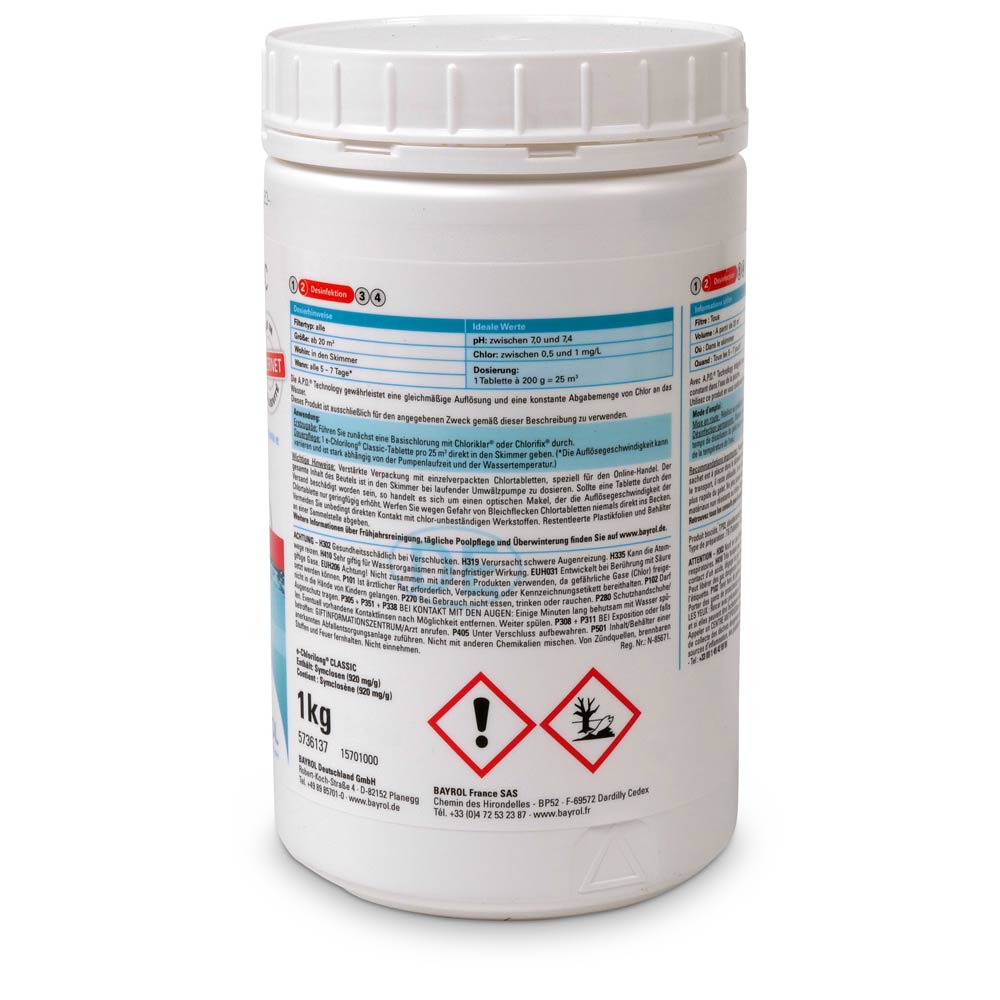 BAYROL e-Chlorilong CLASSIC 1,0 kg