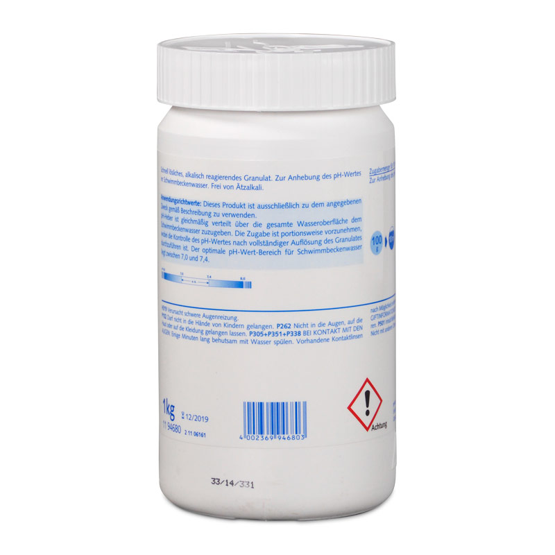 Bellaqua pH-Heber Granulat 1,0 kg