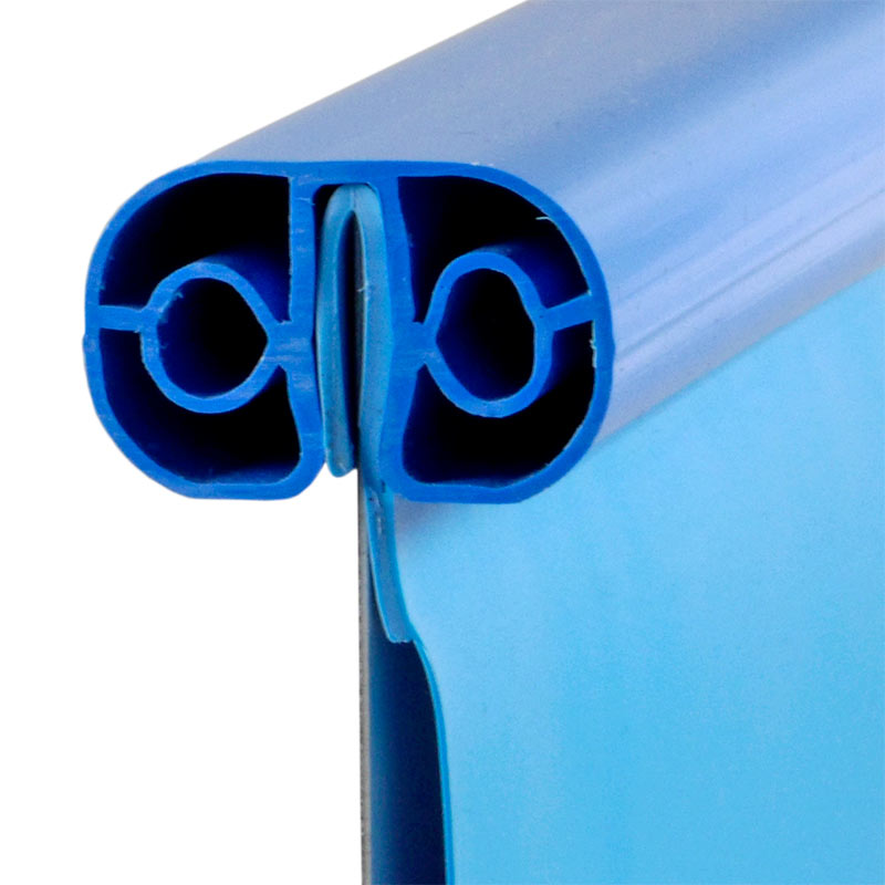 Standard Handlauf blau für Achtformbecken 3,60 x 6,25 m