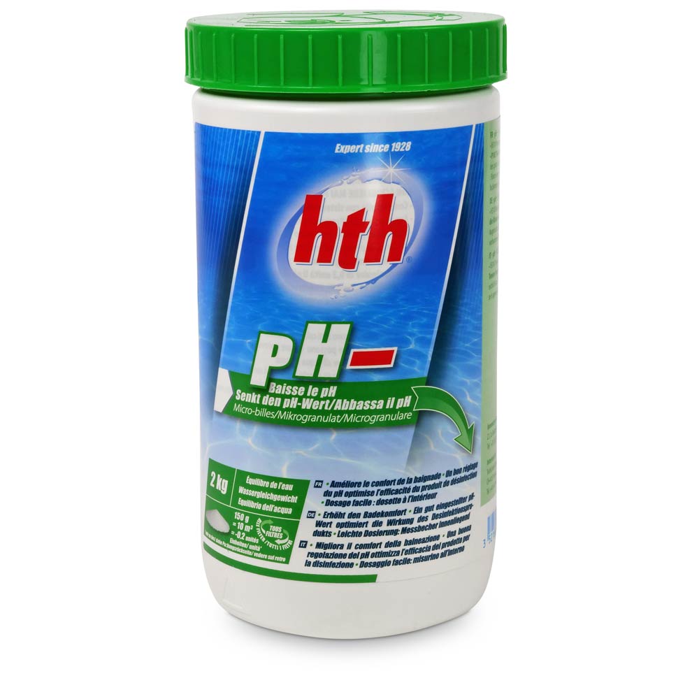 hth pH Minus Pulver 2,0 kg Dose