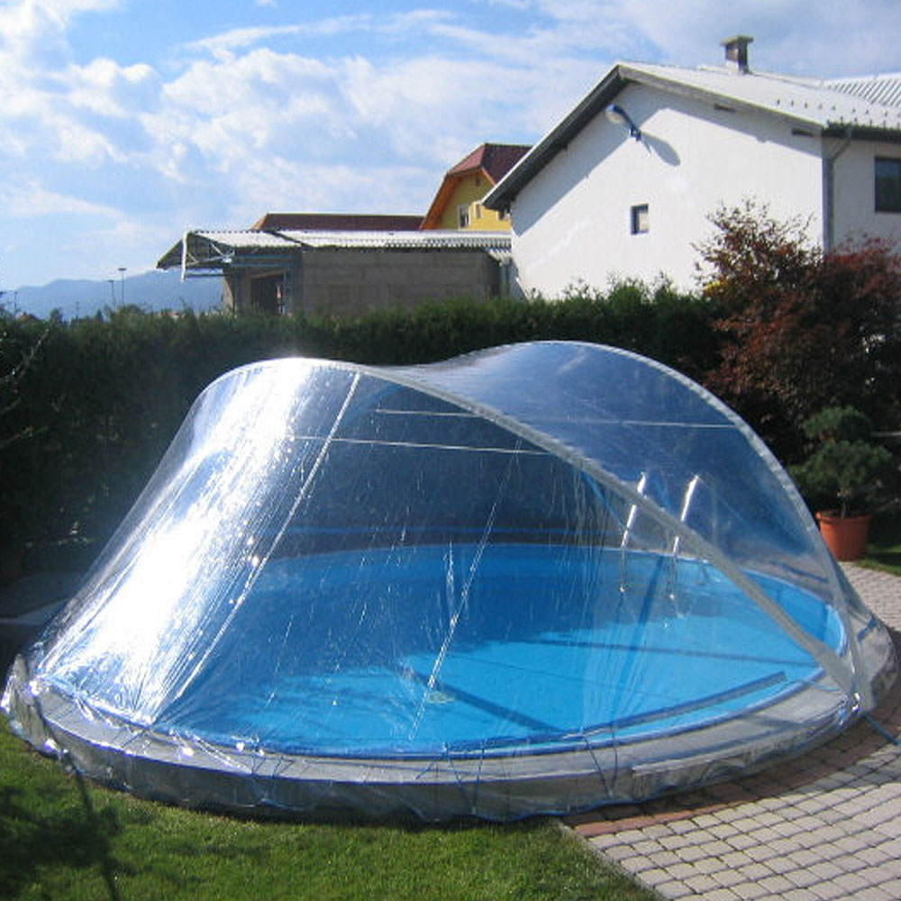 Cabrio Dome für Rundbecken Ø 5,50m
