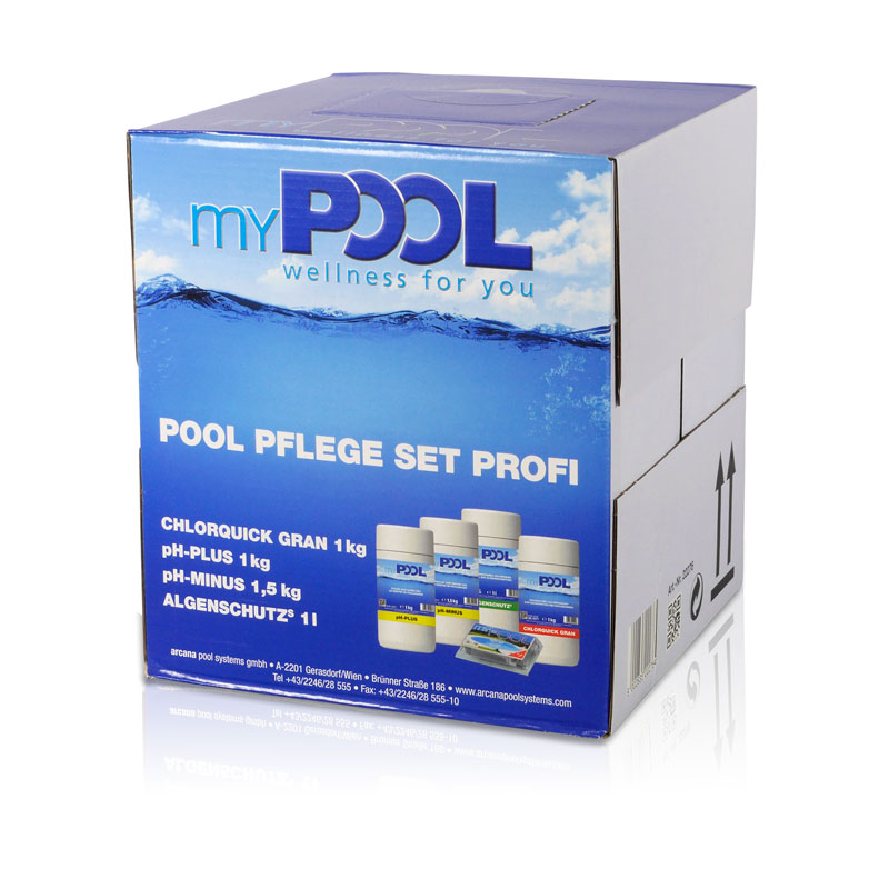 myPOOL Pool Pflege Set Profi 4,6 kg