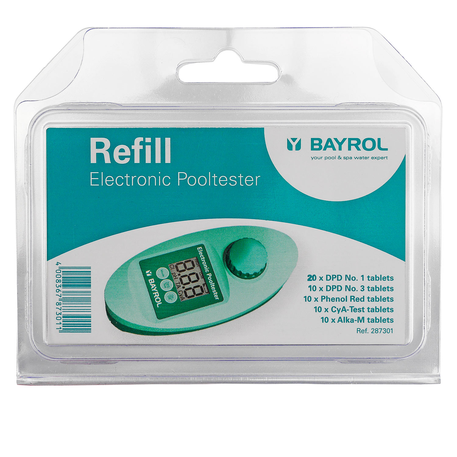 BAYROL Refill für Electronic Pooltester