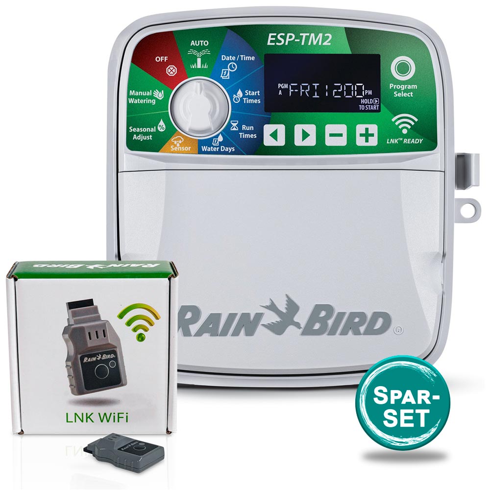 SET> Rain Bird Steuergerät ESP-TM2 + LNK2 WiFi Modul