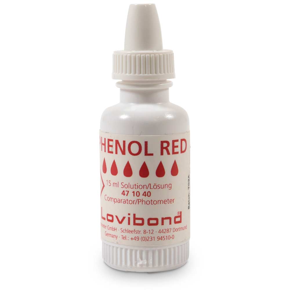 Lovibond Phenol Red Lösung, weiße Flasche