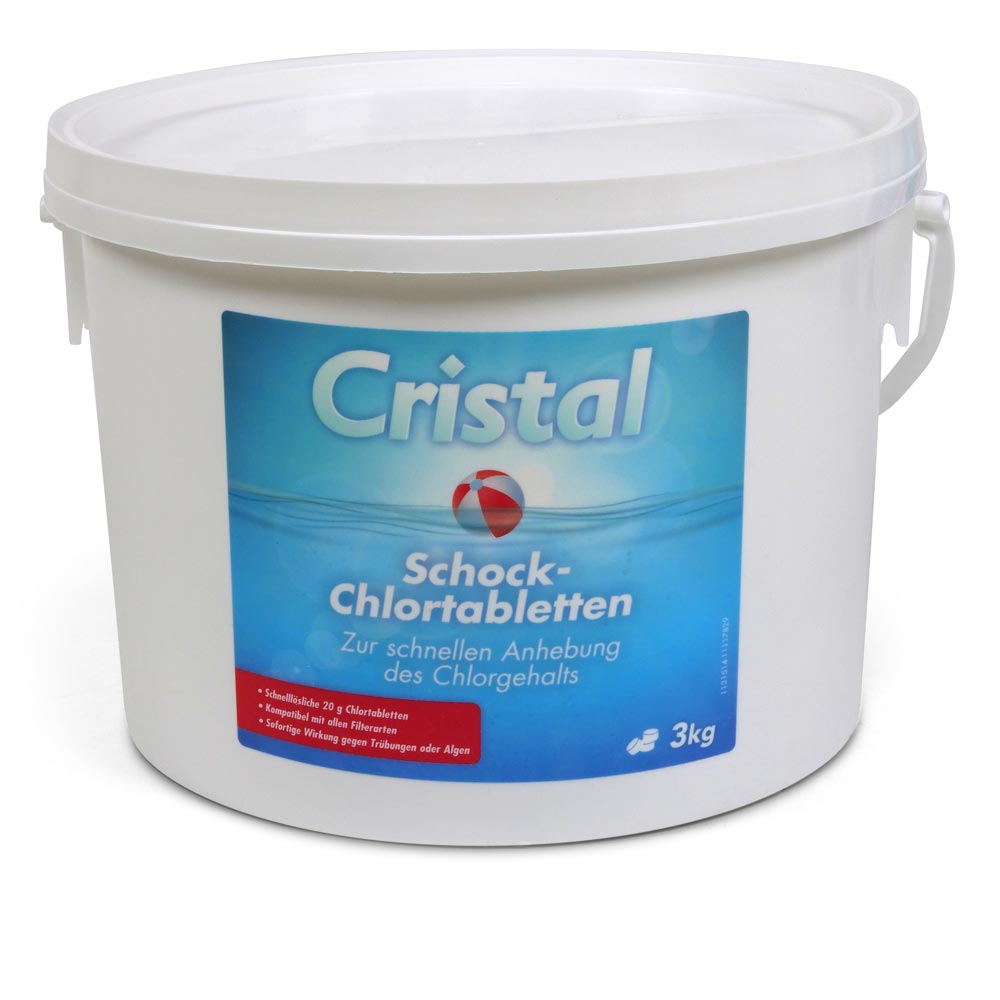 CRISTAL Schockchlortabletten (20g) 3,0 kg