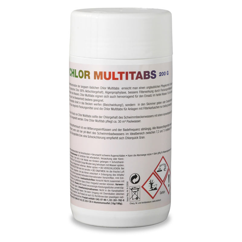 myPOOL Chlor MultiTabs 200gr. 1,0 kg