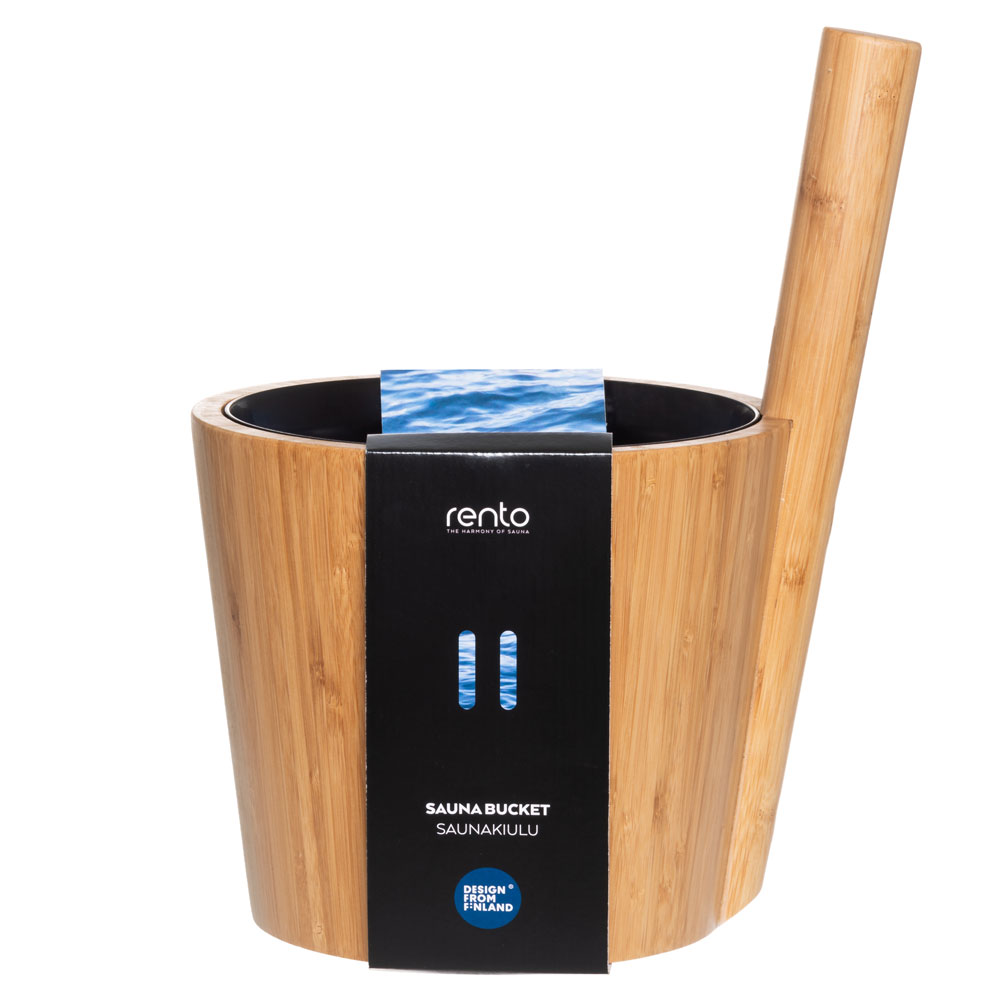 SET> Rento Saunaeimer, Kelle Bambus + Thermometer