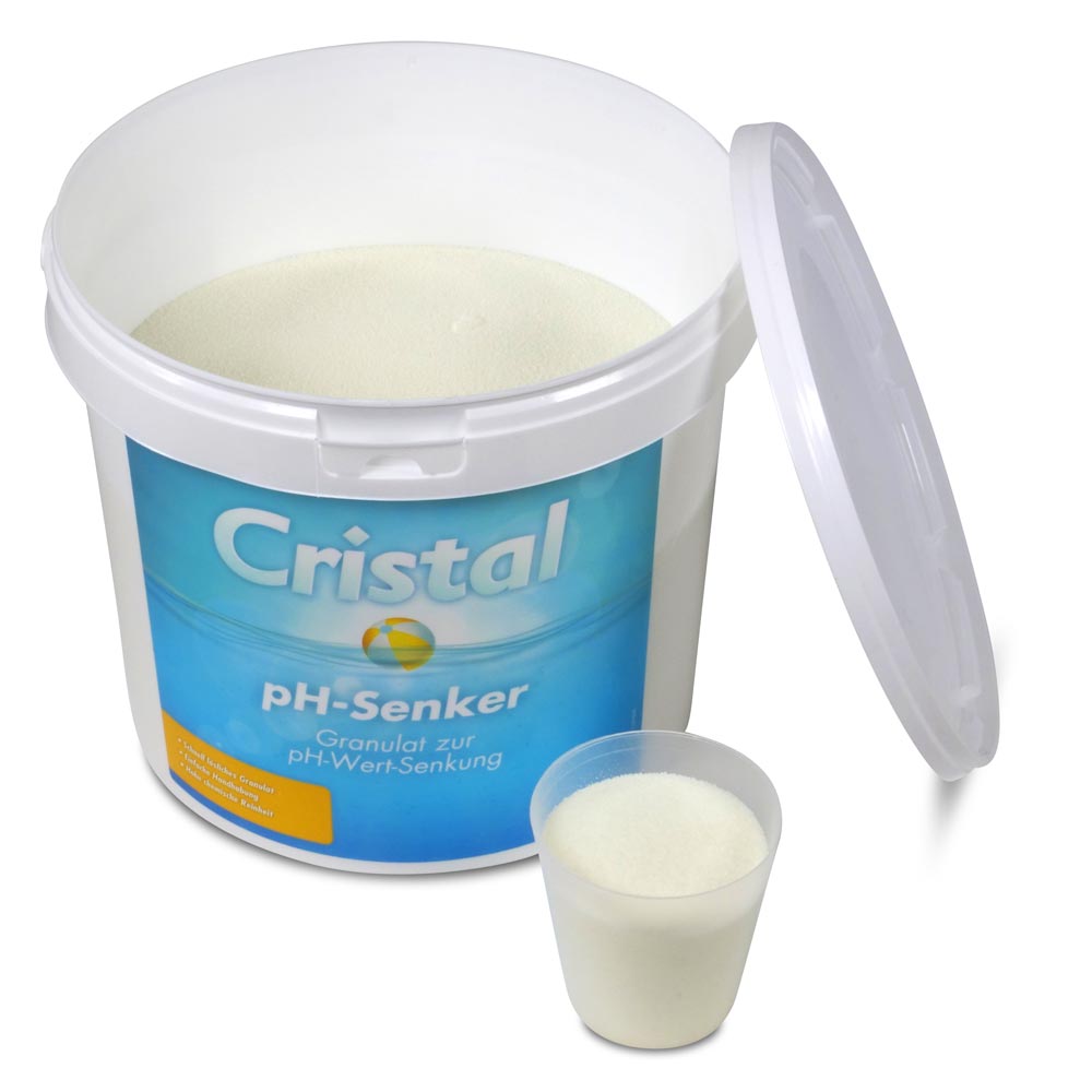 CRISTAL Wasserpflege-SET Chlor 19 kg (4-tlg.)