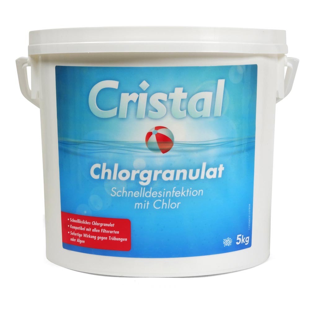 CRISTAL Chlorgranulat schnell löslich 5,0 kg