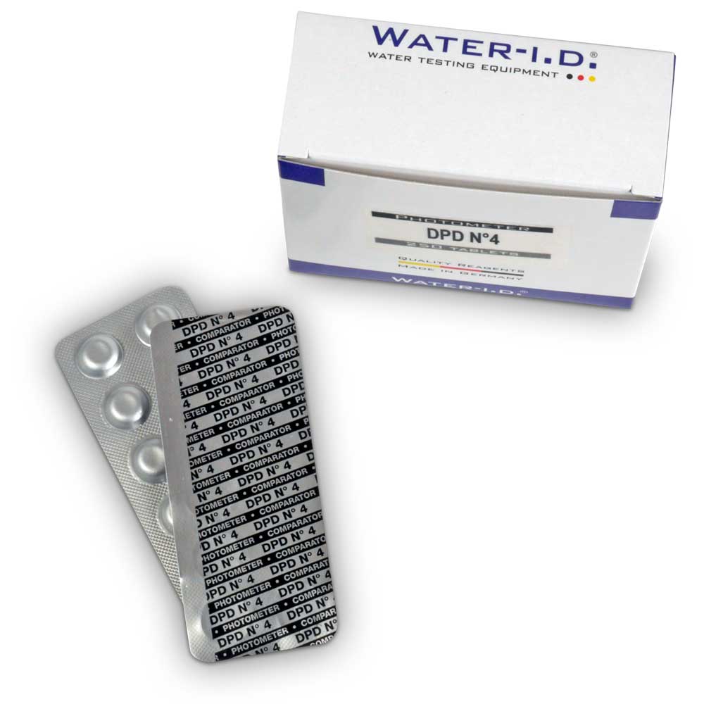 500 Stk. DPD 4 Tabletten für Photometer (1 Karton)