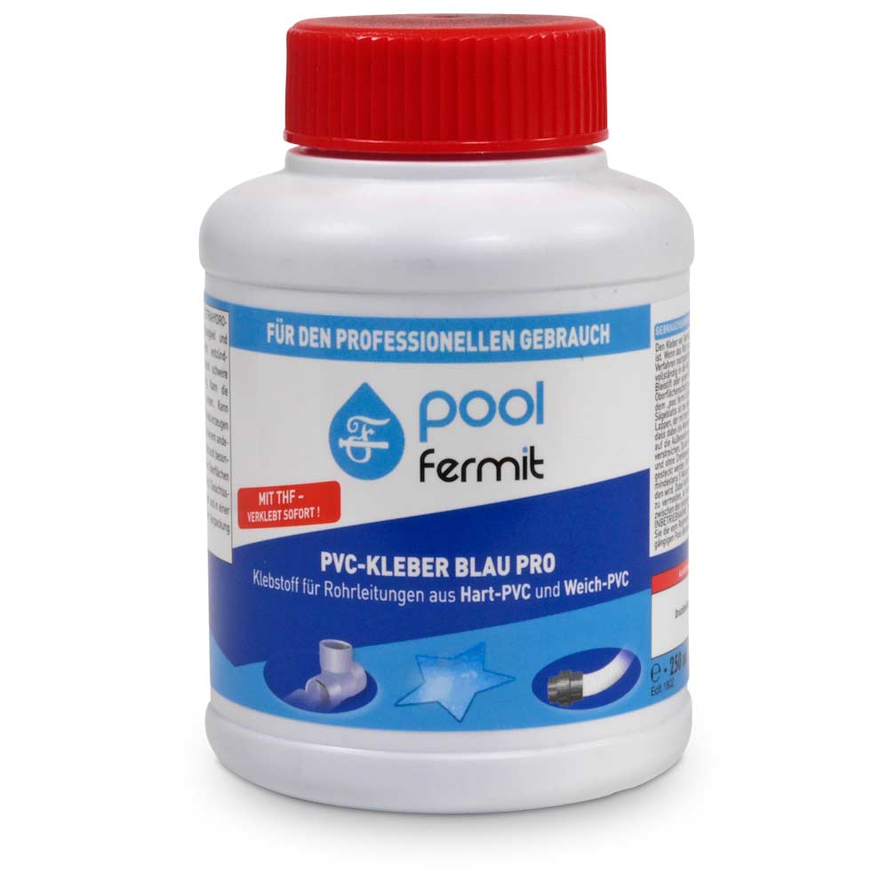 Fermit PVC-Kleber blau PRO 250 ml Dose