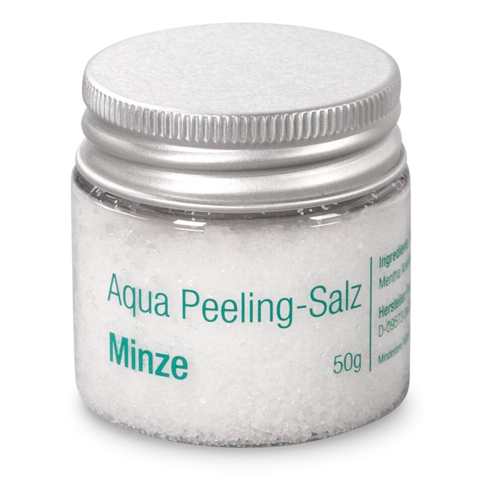 Aqua-Peeling-Salz Minze, 50g