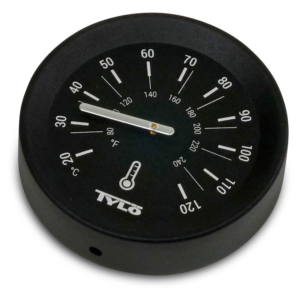 SET> Tylö Thermo- u. Hygrometer Brilliant Black