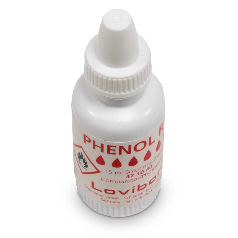 Lovibond Phenol Red Lösung, weiße Flasche
