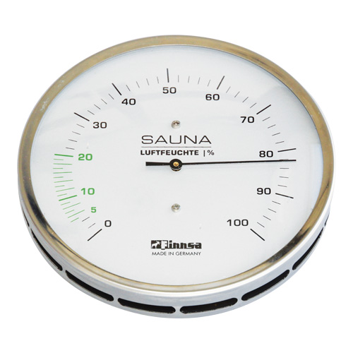 Finnsa Sauna Luxus Hygrometer 130 mm Skala