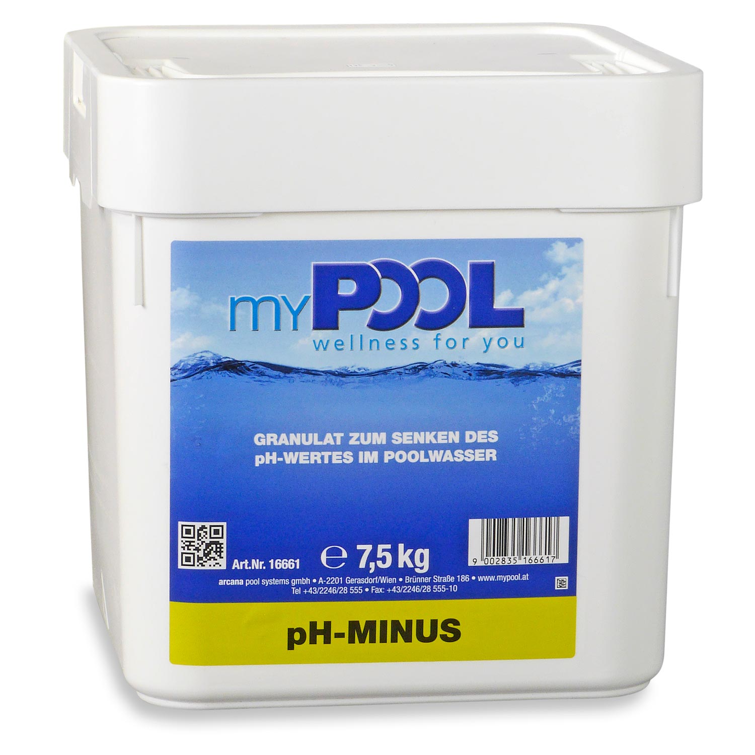 myPOOL pH Minus Granulat 7,5 kg