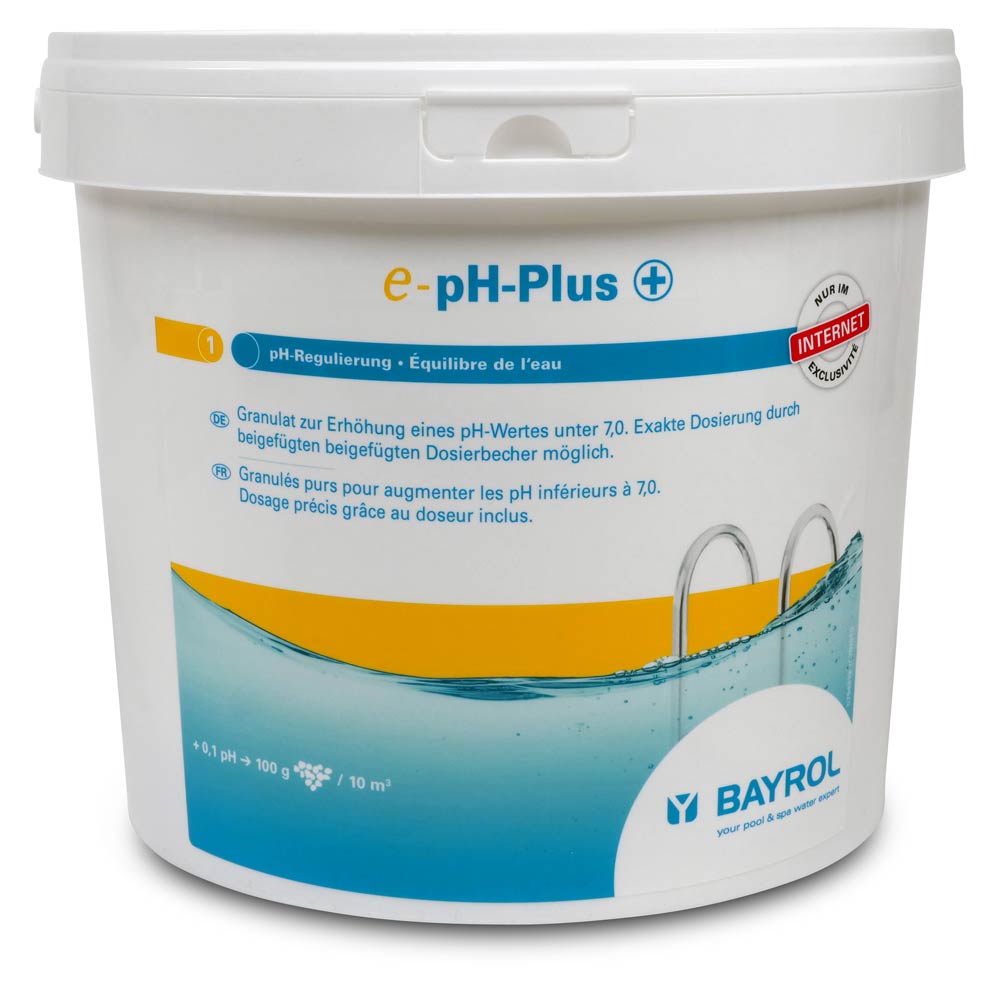 BAYROL e-pH-Plus Granulat 5,0 kg Gebinde-Größe:: 5,0 kg Eimer