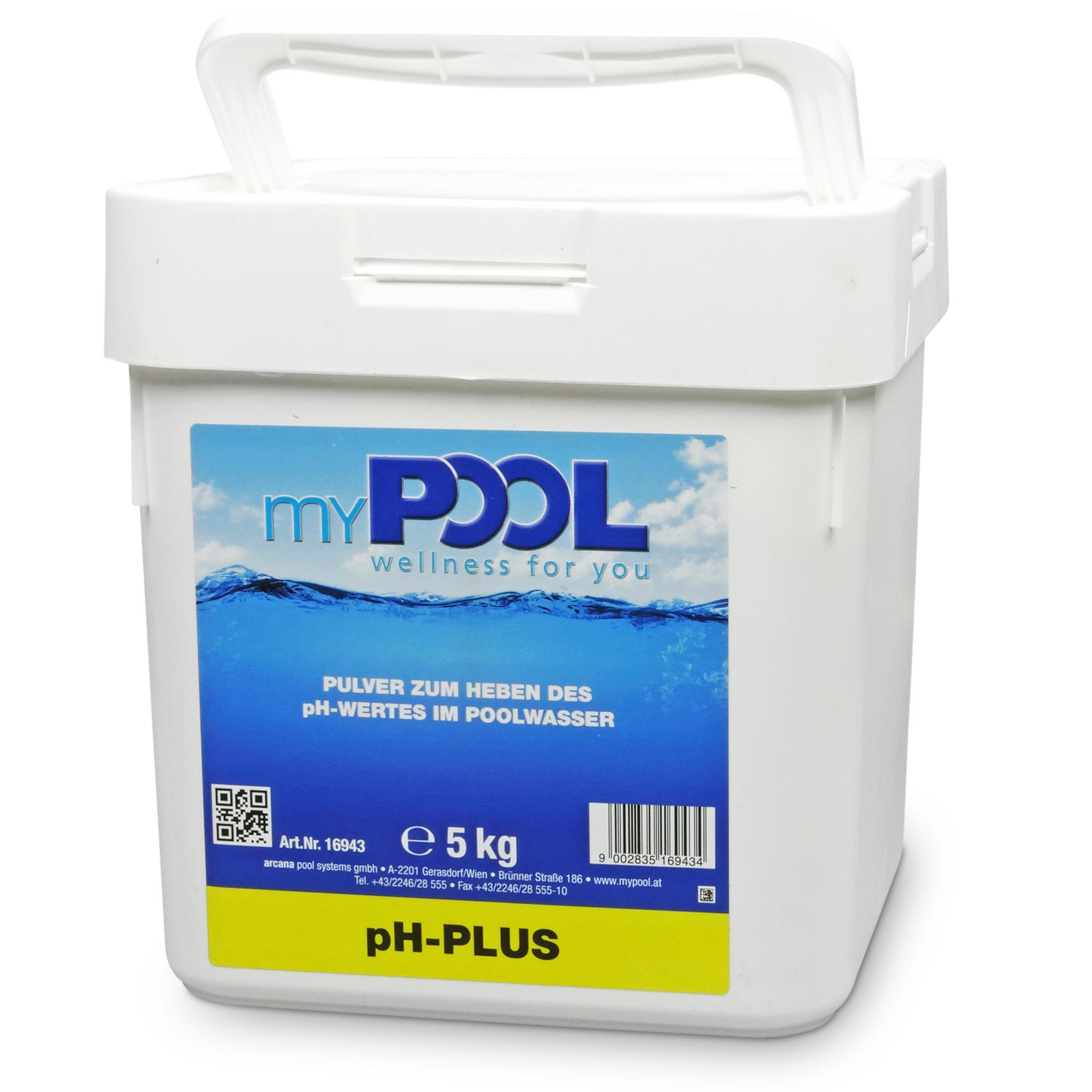myPOOL pH Plus Granulat 5,0 kg