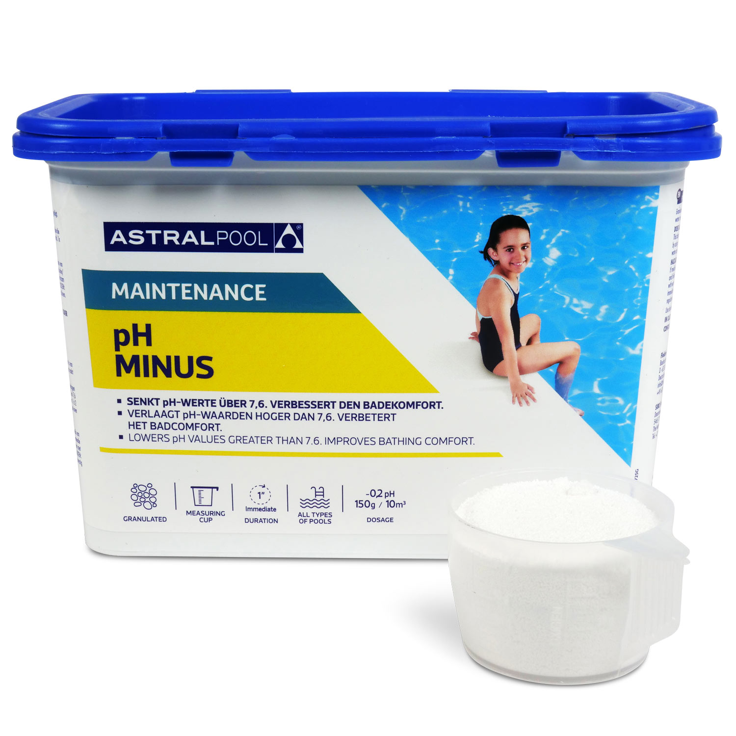Astralpool pH Minus Granulat 1,5 kg