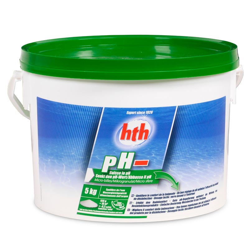 hth pH Minus Pulver 5,0 kg Eimer