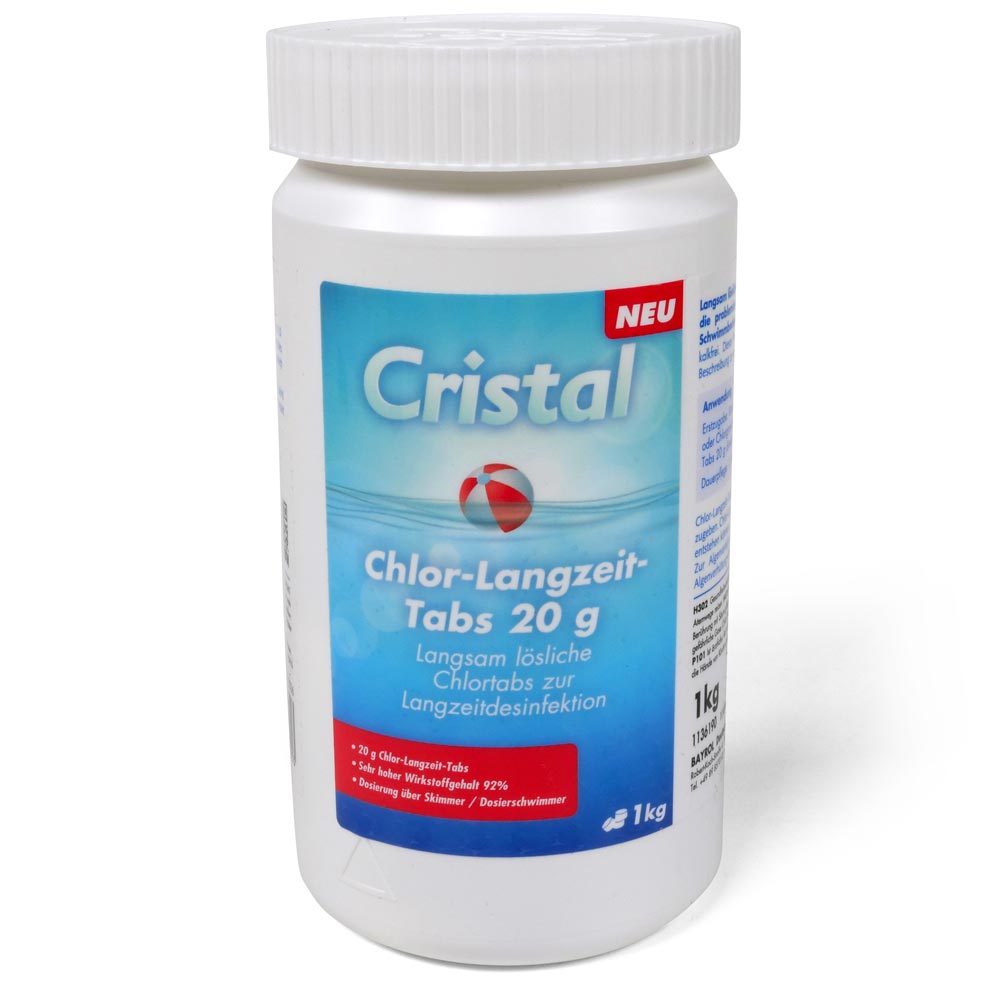 CRISTAL Chlor-Langzeit-Minitab (20g) 1,0 kg