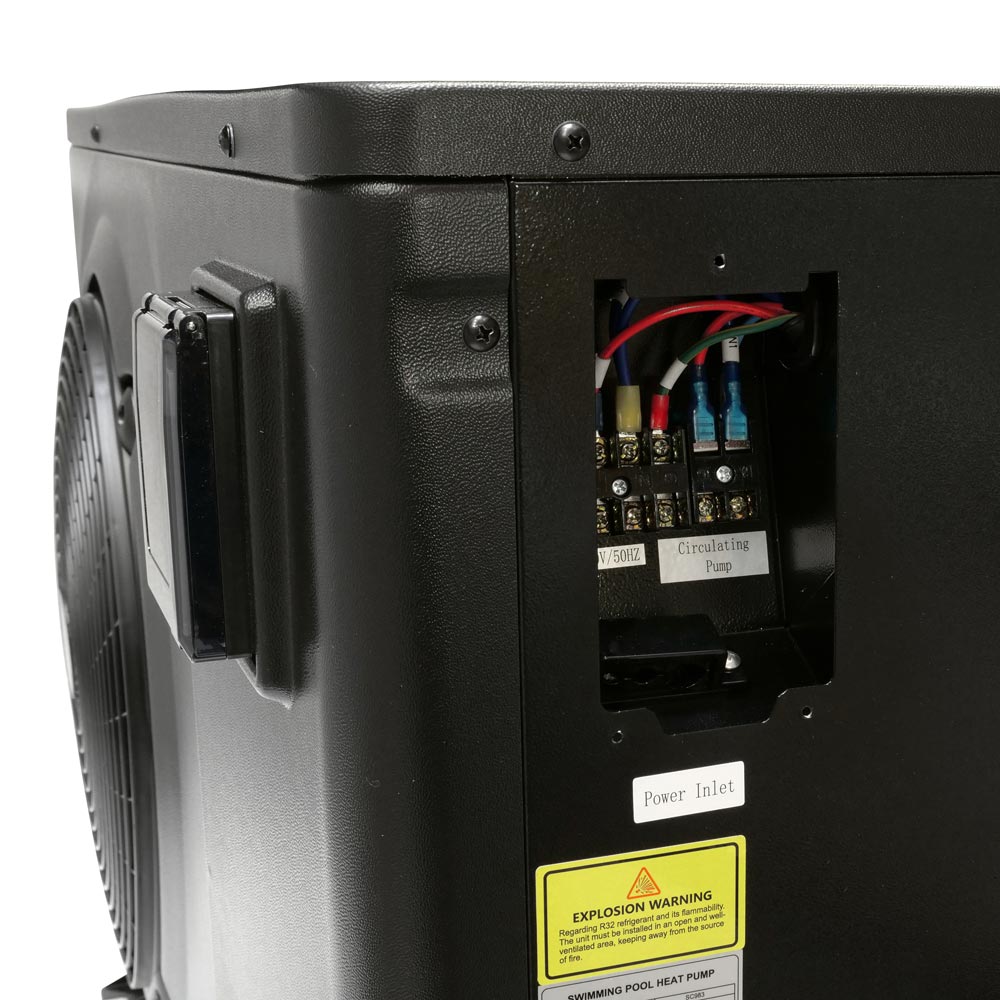 AquaForte Full Inverter Wärmepumpe 15,3 kW inkl. Wi-Fi + Bypass-Set Complete