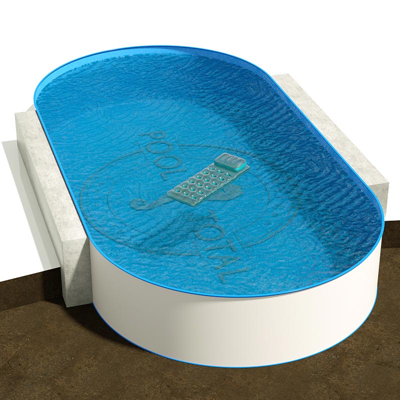 Konfigurieren Sie Ihren oval Pool | Folie mit Einhängebiese