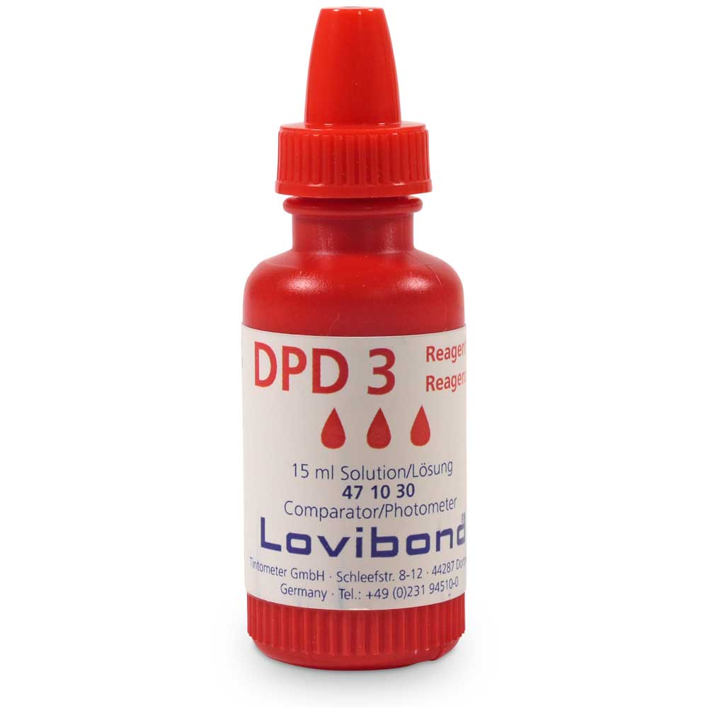 Lovibond DPD 3 Pufferlösung, rote Flasche Variante:: DPD 3 Lösung, rote Flasche
