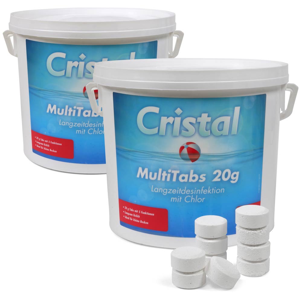 CRISTAL MultiTabs Chlor 5 in 1 (20g) 10 kg