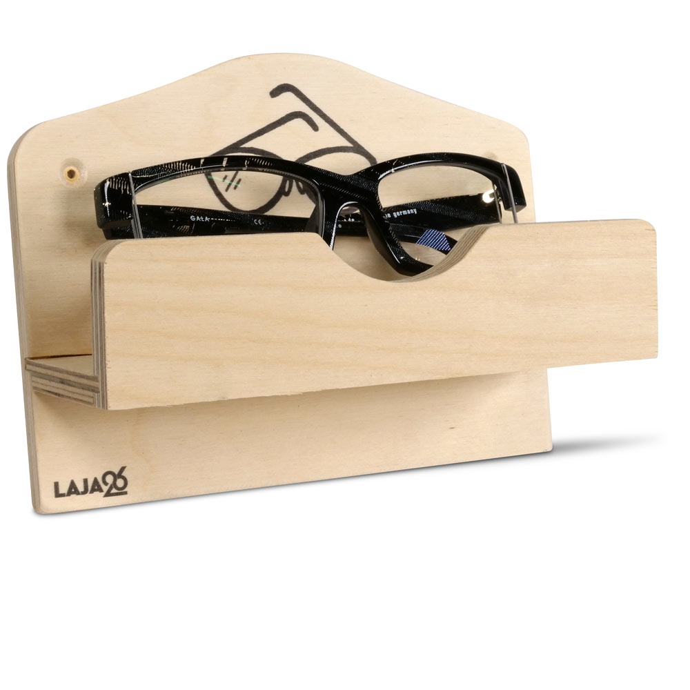 LaJa26 Sauna Brillenregal für 1 Brille