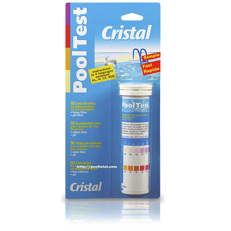 CRISTAL Poolpflege-SET Chlor 4,8 kg für Pools ab 15m³