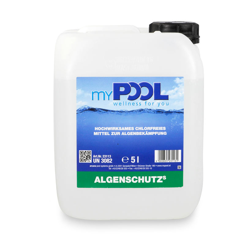 myPOOL Algenschutz 's' schaumfrei 5,0 l