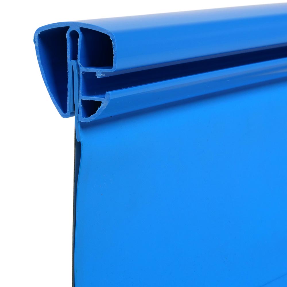 Ovalpool Stahlwandbecken 4,90 x 3,00 x 1,20 m, Folie blau 0,80 mm