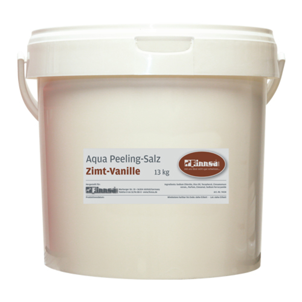 Aqua-Peeling-Salz Zimt-Vanille, 13kg