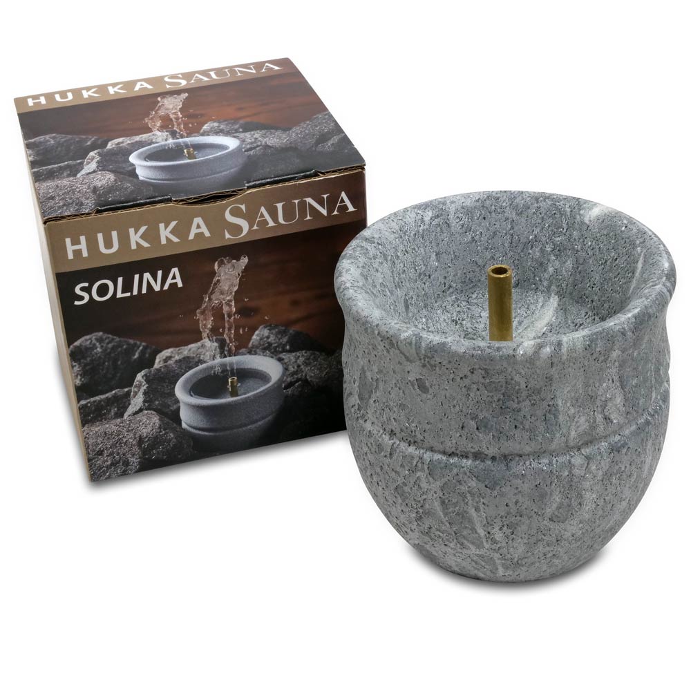 Hukka Sauna Solina, hochwertiger Saunabrunnen