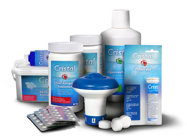 Cristal Wasserpflege für Schwimmbecken