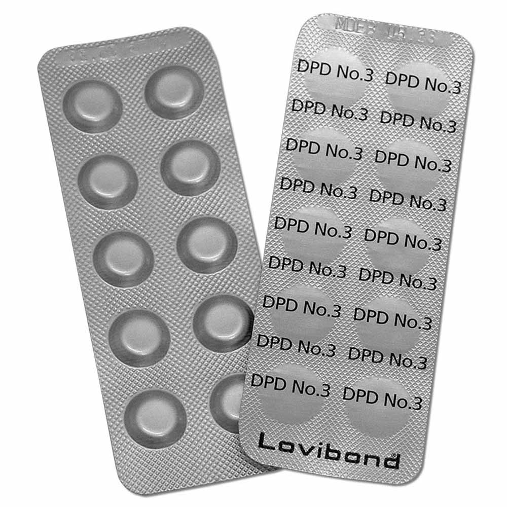 DPD 3 Photometer 100 Tabletten (10 Streifen)