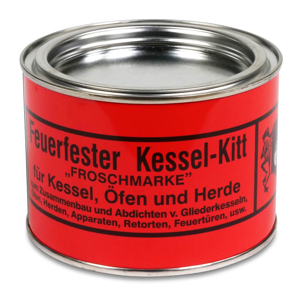 Fermit Feuerfester Kessel-Kitt Froschmarke 500 g Dose
