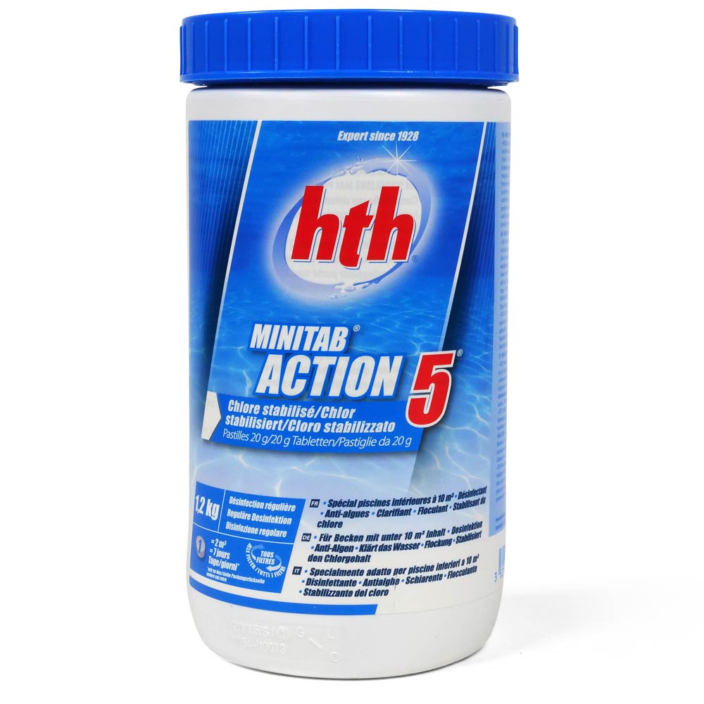 hth MiniTab ACTION 5 20g Multifunktionstabletten 1,2 kg
