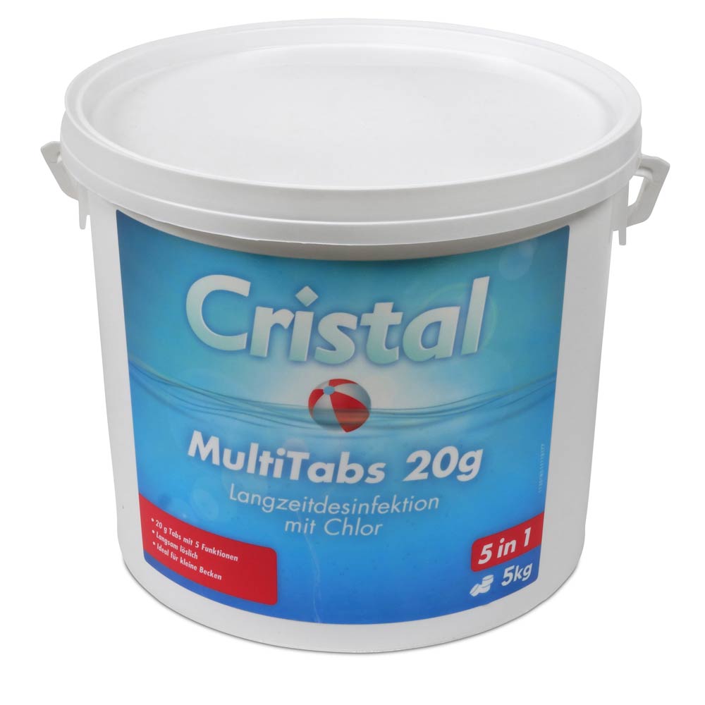 CRISTAL MultiTabs Chlor 5 in 1 (20g) 10 kg