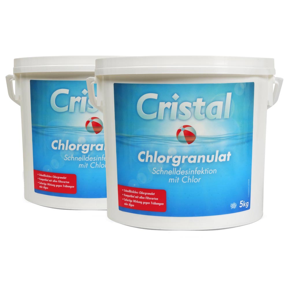 CRISTAL Chlorgranulat schnell löslich 10 kg