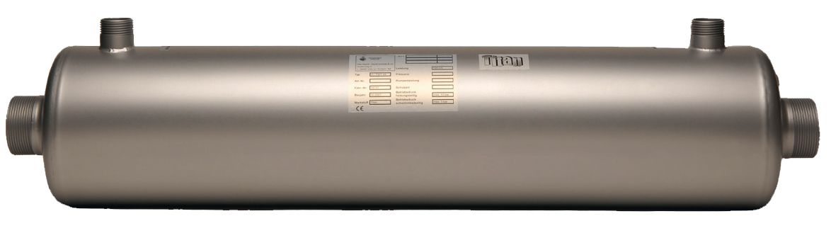 Daprà Wärmetauscher D-NWT-Ti 45 Titan (60 kW)