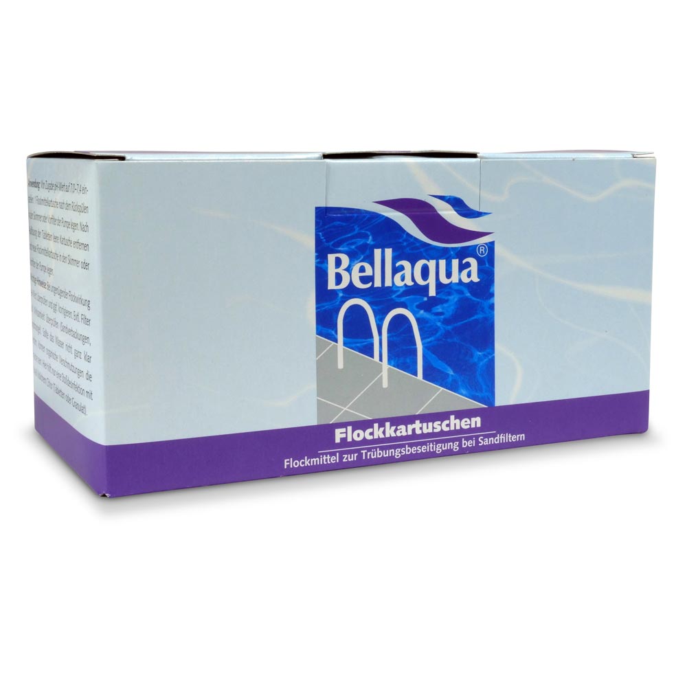 Bellaqua Flockkartuschen zur Trübungsbeseitigung 1,0 kg